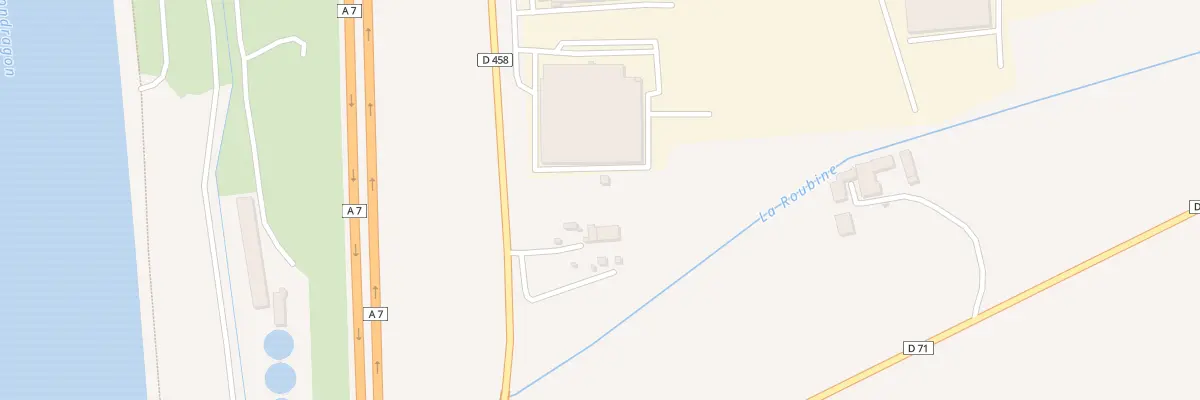 Plan du 9007 La Urne à Saint-Paul-Trois-Châteaux