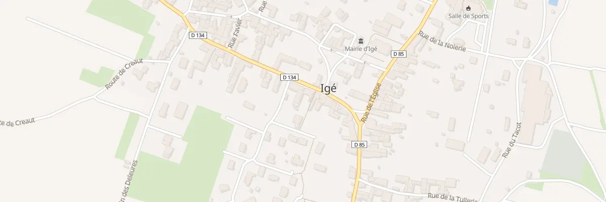 Plan du 93 Rue Grande Rue à Igé