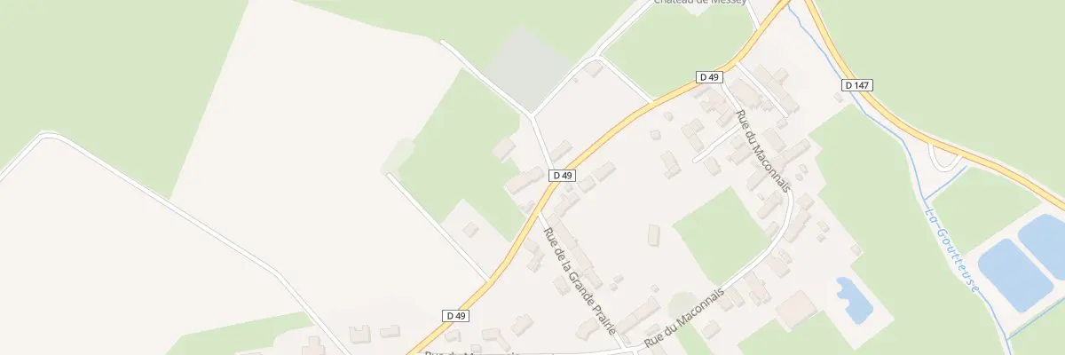 Plan du 30 Rte de Saint-Gengoux à Messey-sur-Grosne