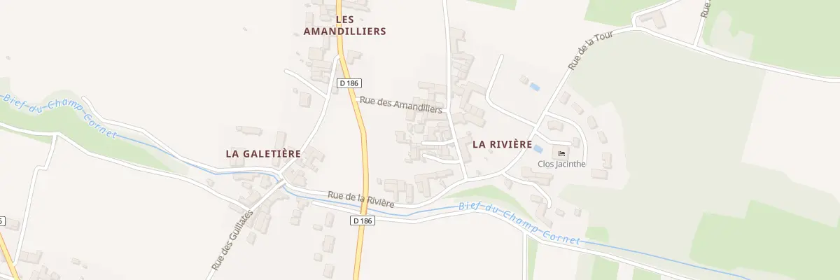 Plan du 5555 Imp des Amandiliers à Romanèche-Thorins