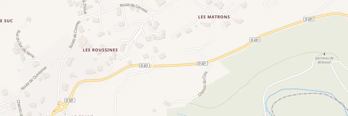 Plan du 30 All du Micocoulier à Ardoix