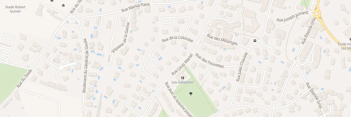Plan du 18 Rue Louis Martel à Chaponost