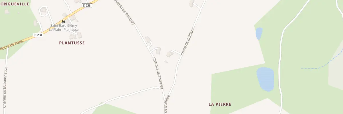 Plan du 520 Rte de Buffiere à Saint-Barthélemy-le-Plain