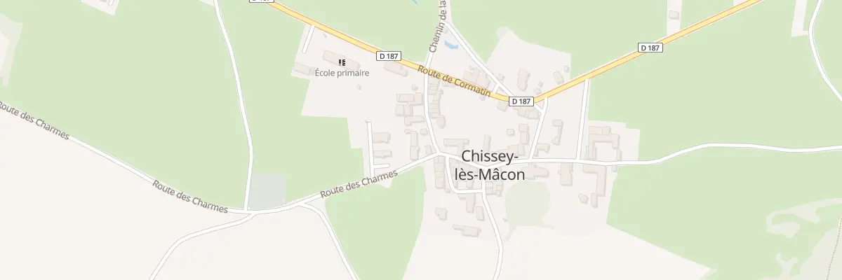 Plan du 5161 Le Bourg à Chissey-lès-Mâcon
