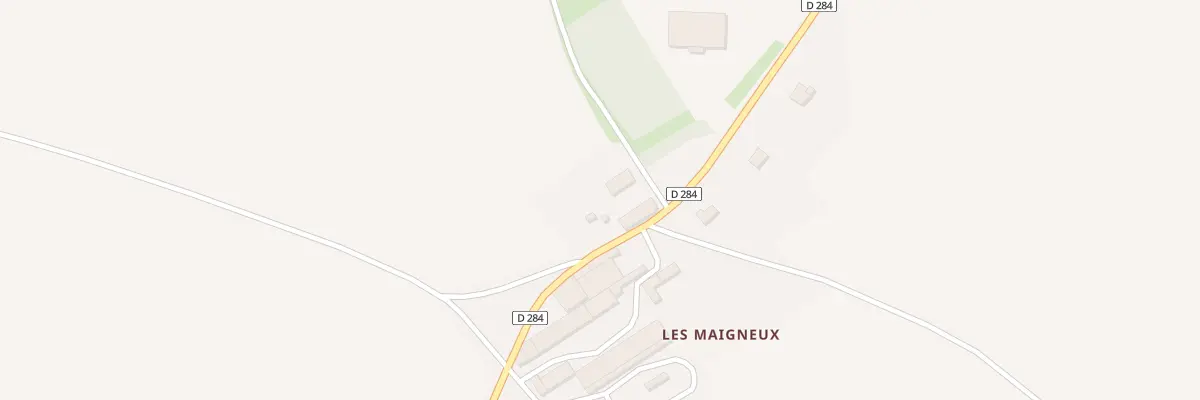 Plan du 1 Les Maigneux à Valmy