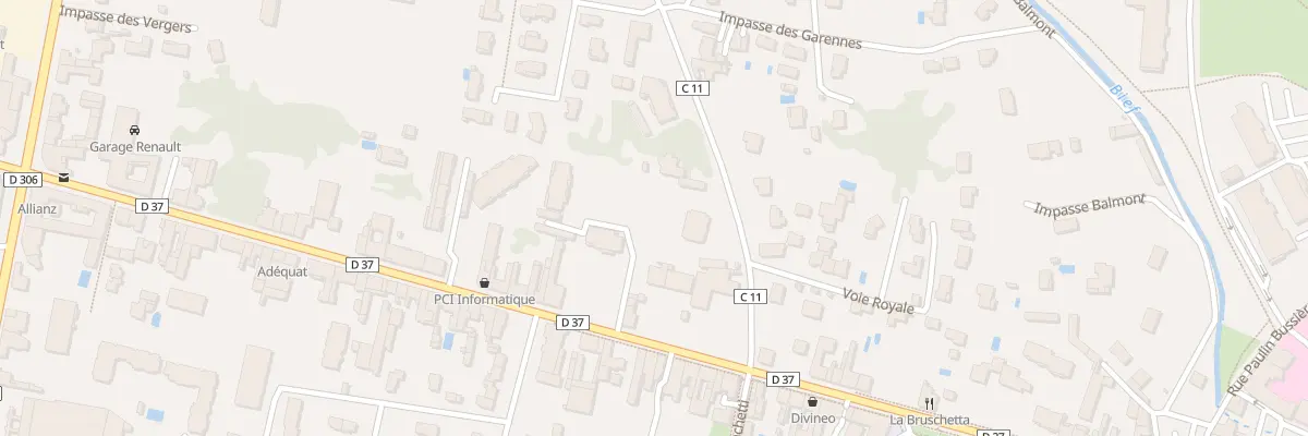 Plan du 11 Rue Jean Carron à Belleville-en-Beaujolais