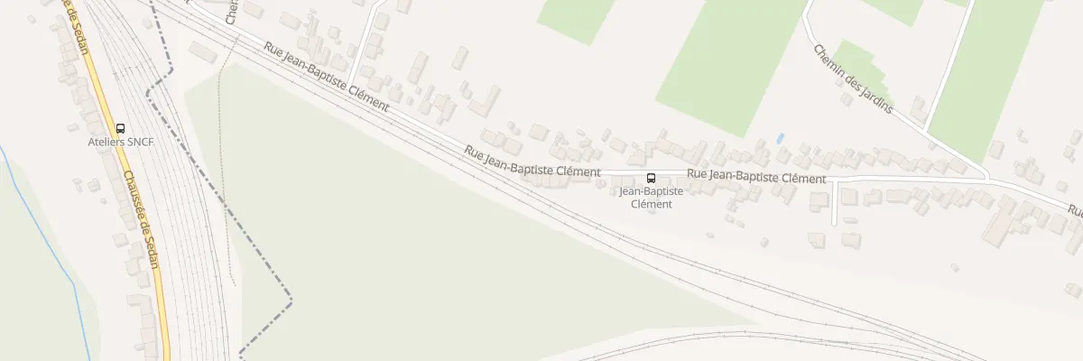 Plan du 117 Rue Jean-baptiste Clément à Villers-Semeuse