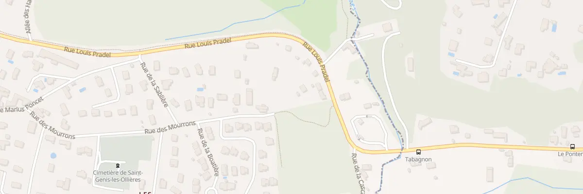 Plan du 33 Rue des Mourrons à Saint-Genis-les-Ollières