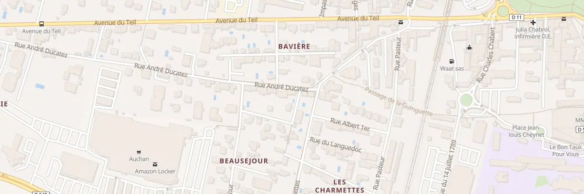 Plan du 35 Rue André Ducatez à Montélimar