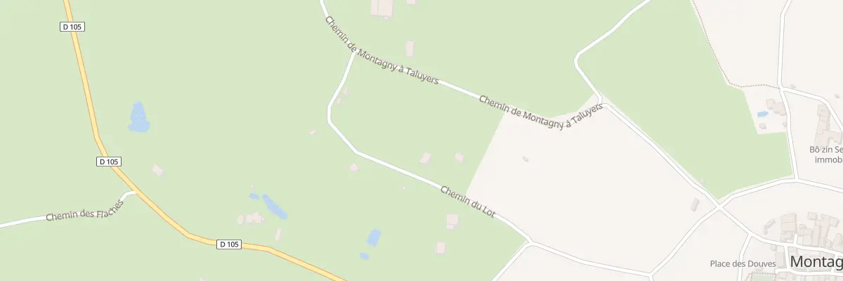 Plan du 120 Che du Lot à Montagny