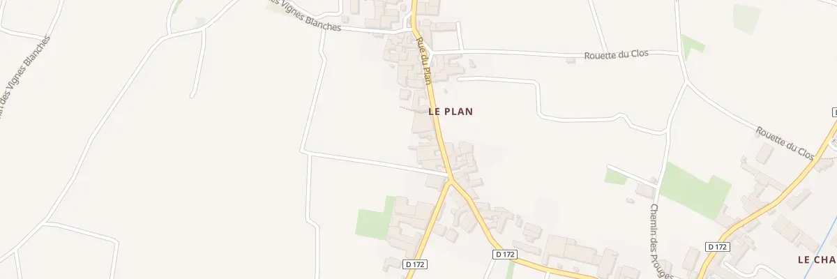 Plan du 167 Rue du Plan à Fuissé