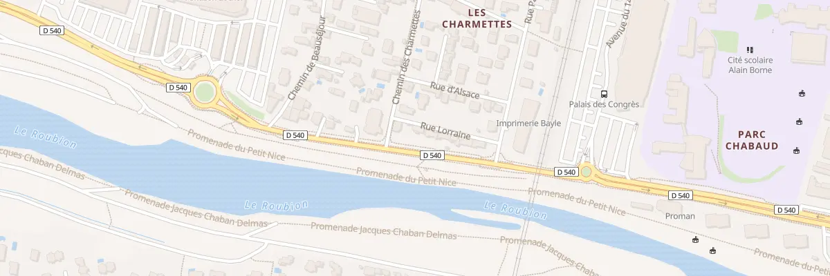 Plan du 7 Rue de Lorraine à Montélimar