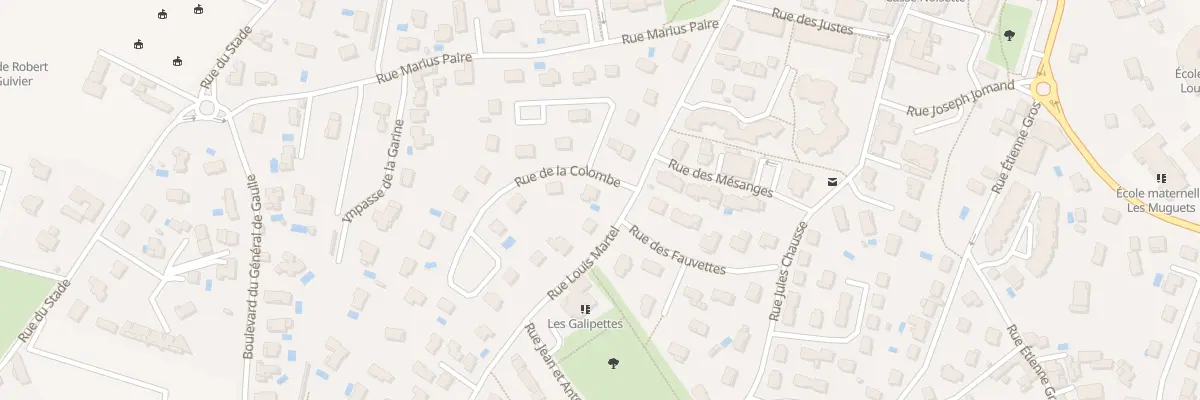Plan du 14 Rue Louis Martel à Chaponost