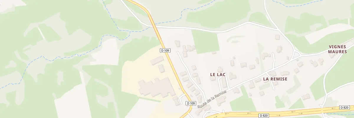 Plan du 57 Rte de la Remise à Félines