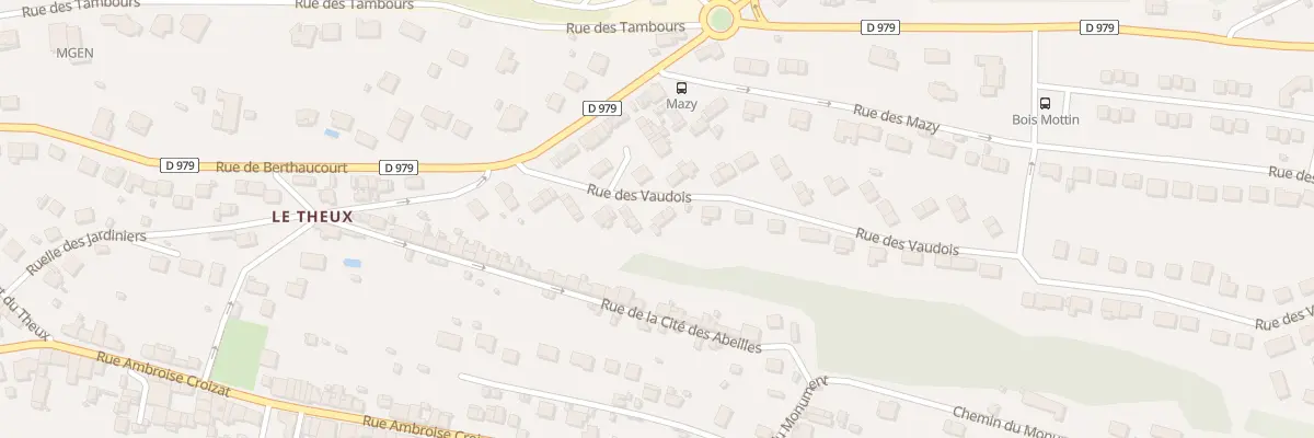 Plan du 18 Rue des Vaudois à Charleville-Mézières