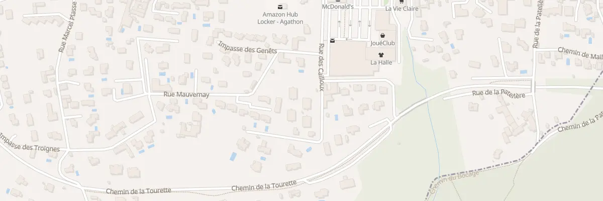Plan du 8 Rue des Cailloux à Craponne