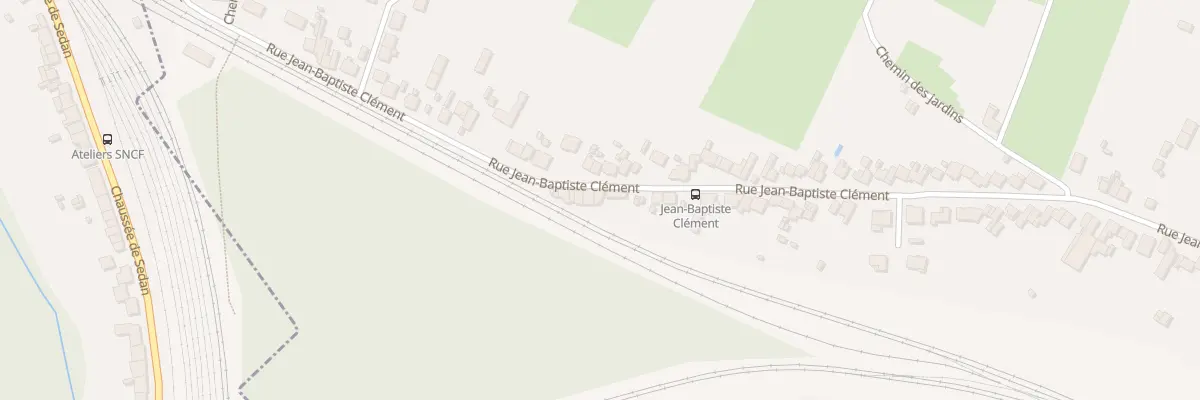 Plan du 111 Rue Jean-baptiste Clément à Villers-Semeuse