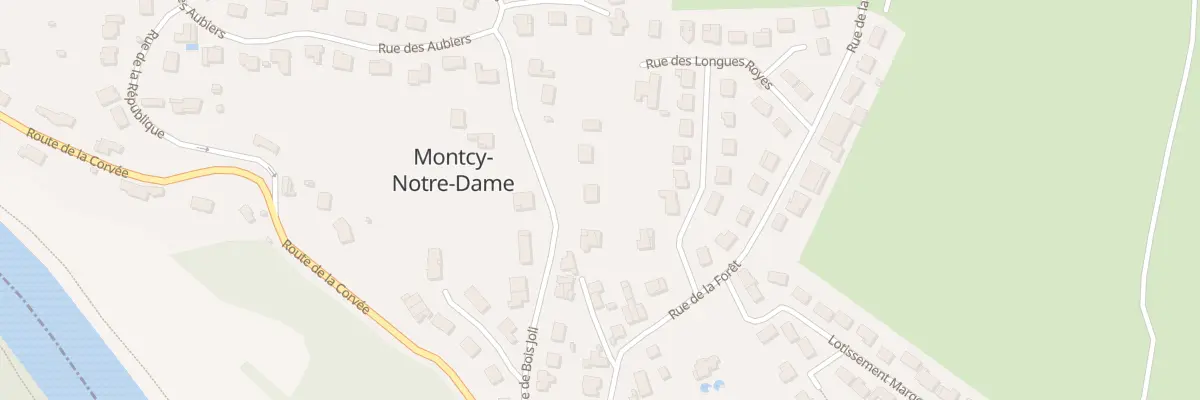 Plan du 12 Rue du Bois Joli à Montcy-Notre-Dame
