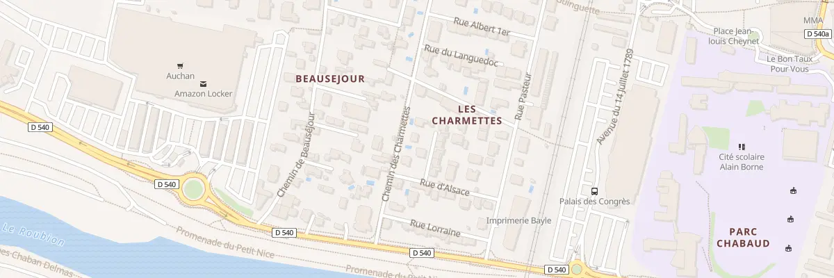 Plan du 10 Che des Charmettes à Montélimar