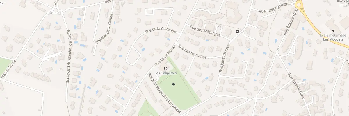 Plan du 25 Rue Louis Martel à Chaponost