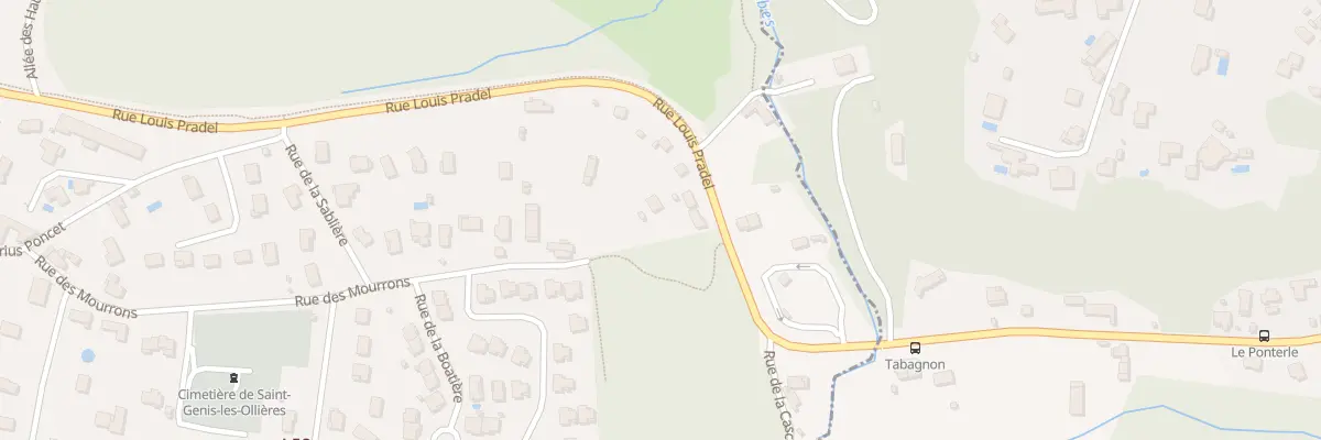 Plan du 5 Rue Louis Pradel à Saint-Genis-les-Ollières