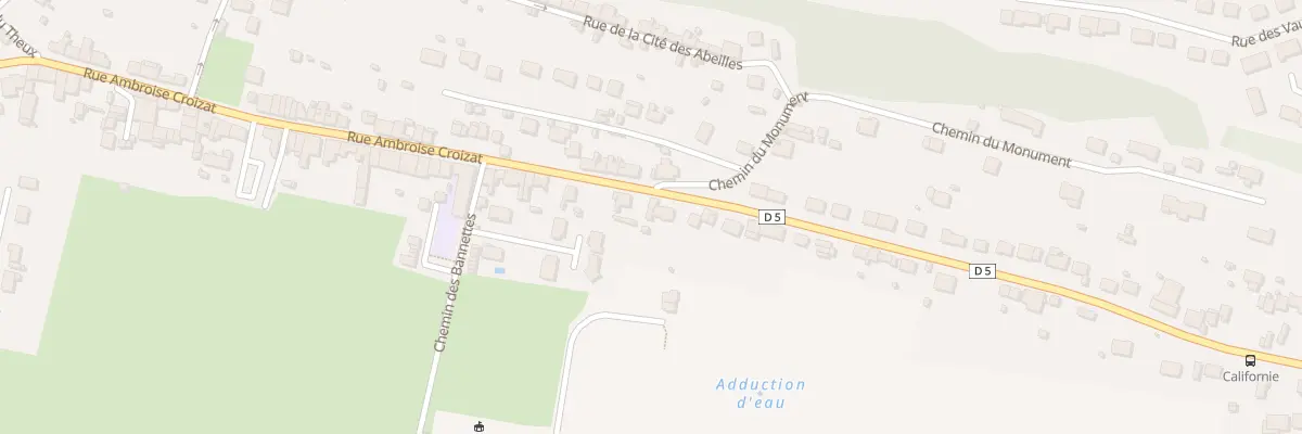 Plan du 110 Rue Ambroise Croizat à Charleville-Mézières