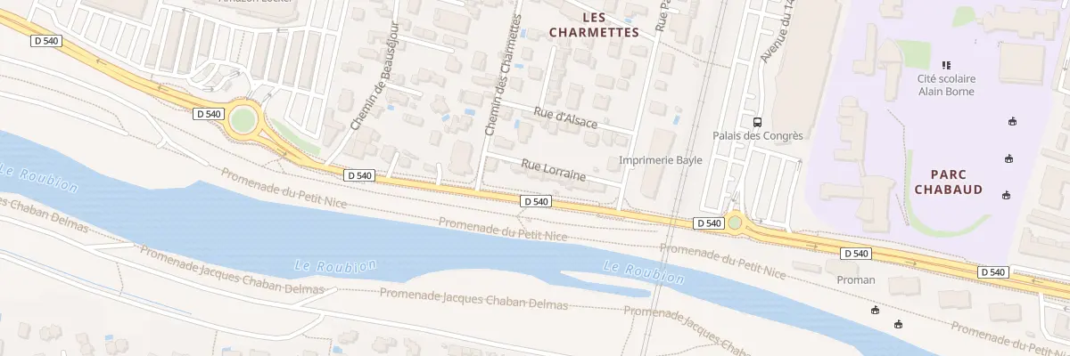 Plan du 5 Rue de Lorraine à Montélimar