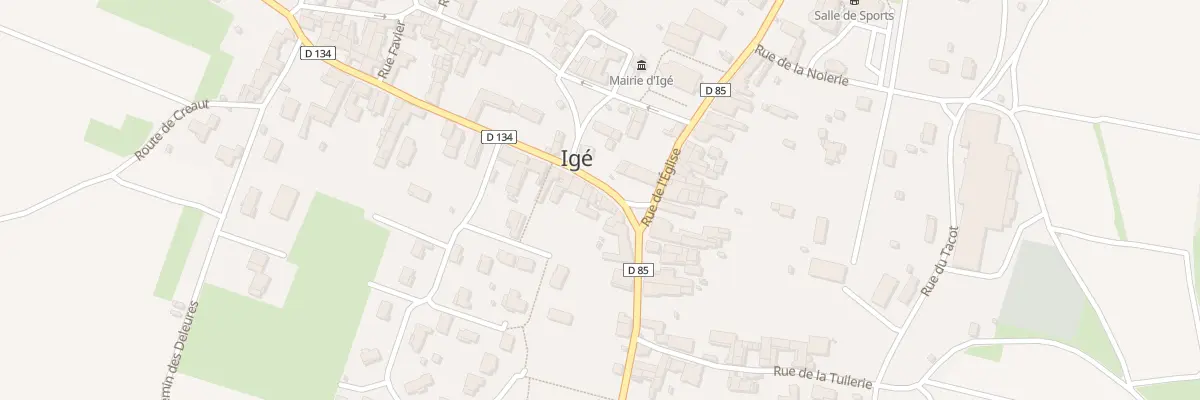 Plan du 5066 Rue Grande Rue à Igé
