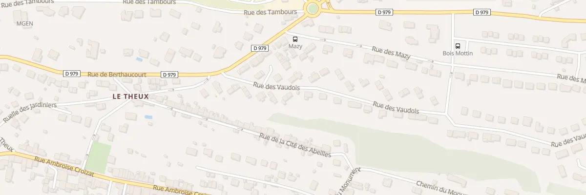 Plan du 20 Rue des Vaudois à Charleville-Mézières