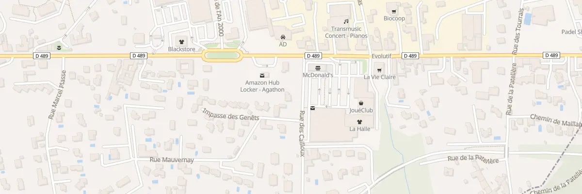 Plan du 2 Rue des Cailloux à Craponne