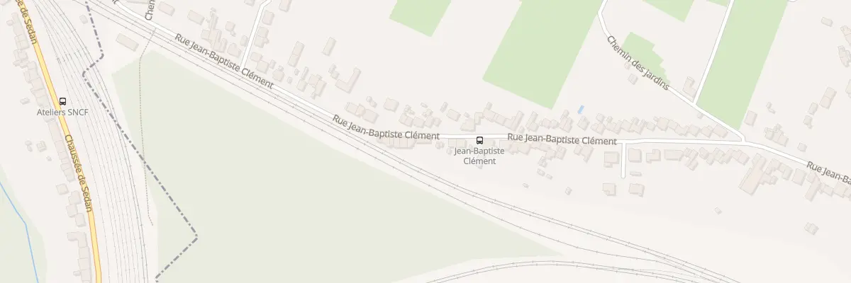 Plan du 109 Rue Jean-baptiste Clément à Villers-Semeuse