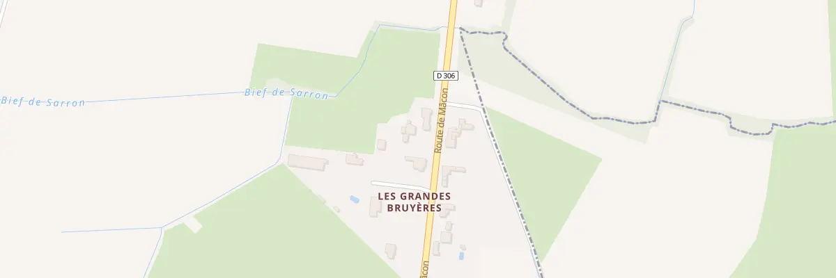 Plan du 1427 Rte de Macon à Belleville-en-Beaujolais