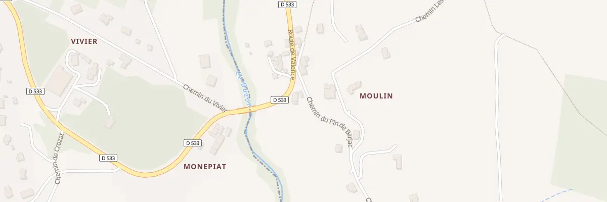 Plan du 5129 Moulin à Champis