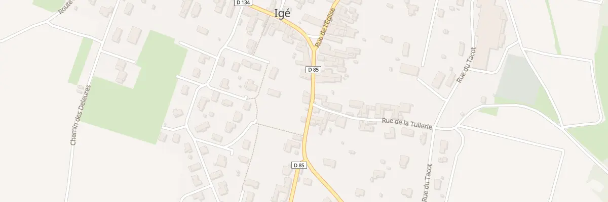 Plan du 81 Rue de l’Eglise à Igé