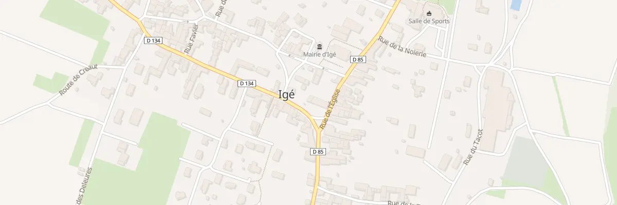 Plan du 5064 Rue Grande Rue à Igé