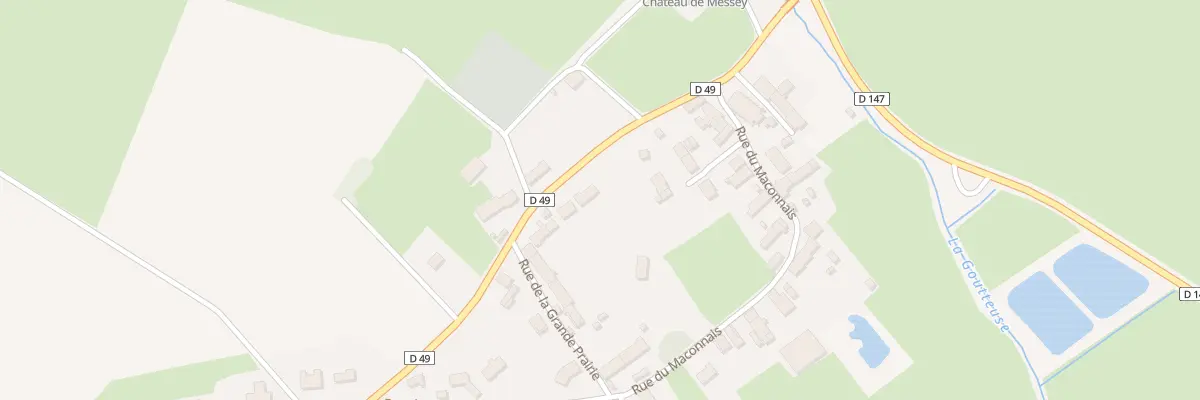 Plan du 23 Rte de Saint-Gengoux à Messey-sur-Grosne