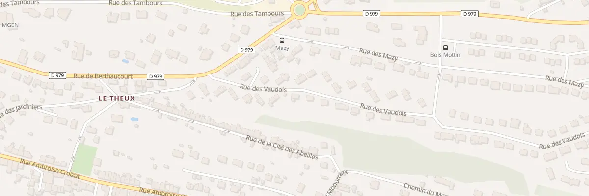 Plan du 22 Rue des Vaudois à Charleville-Mézières
