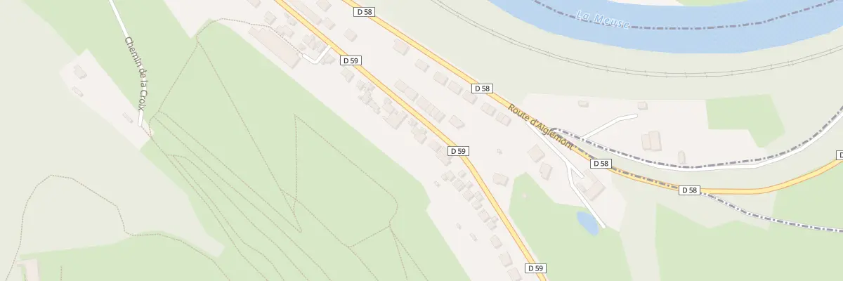 Plan du 64 Rte de Saint Laurent à Charleville-Mézières