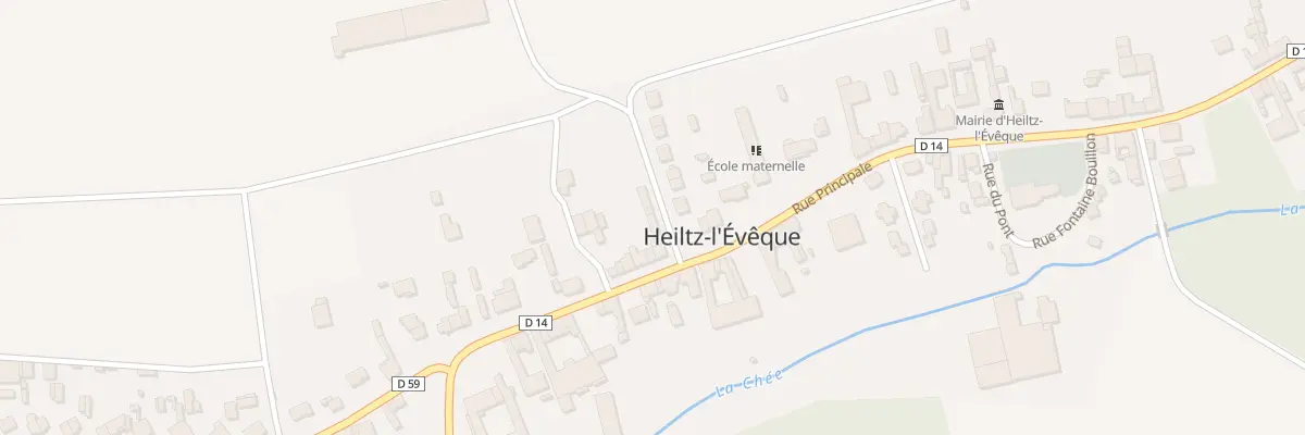 Plan du 2 Rue des Tilleuls à Heiltz-l’Évêque