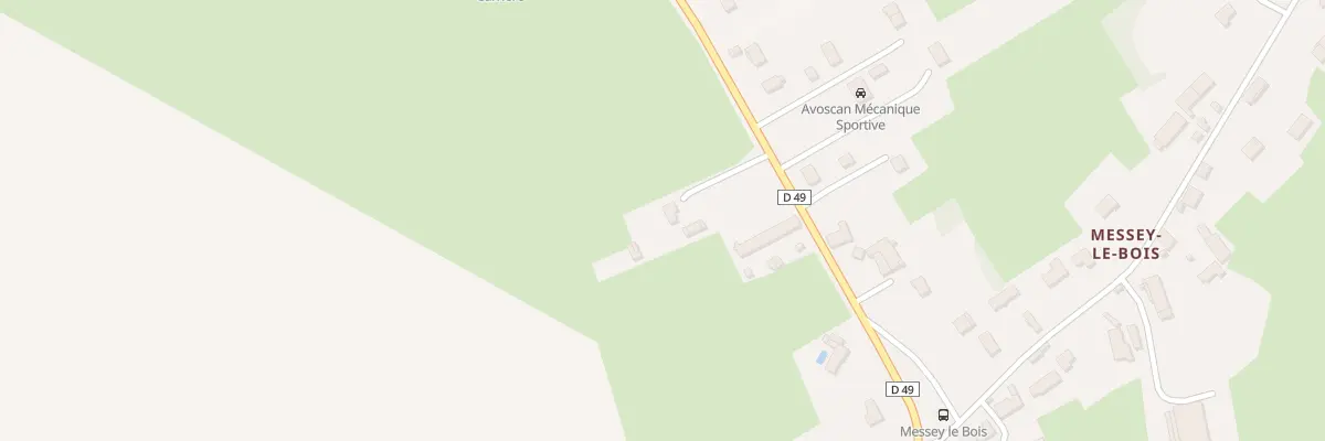 Plan du 131 Rte de Messey le Bois à Messey-sur-Grosne