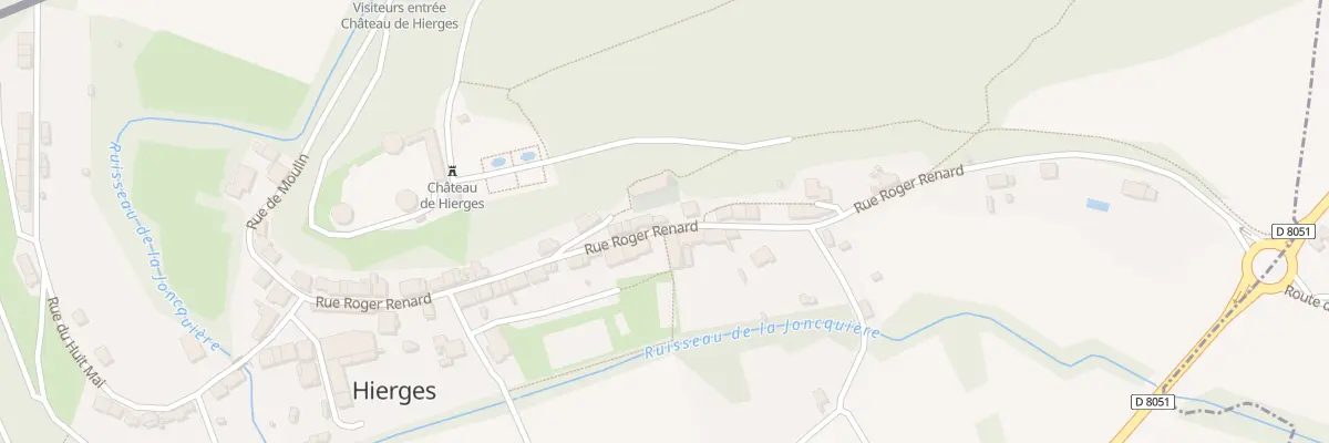 Plan du 12 Rue Roger Renard à Hierges