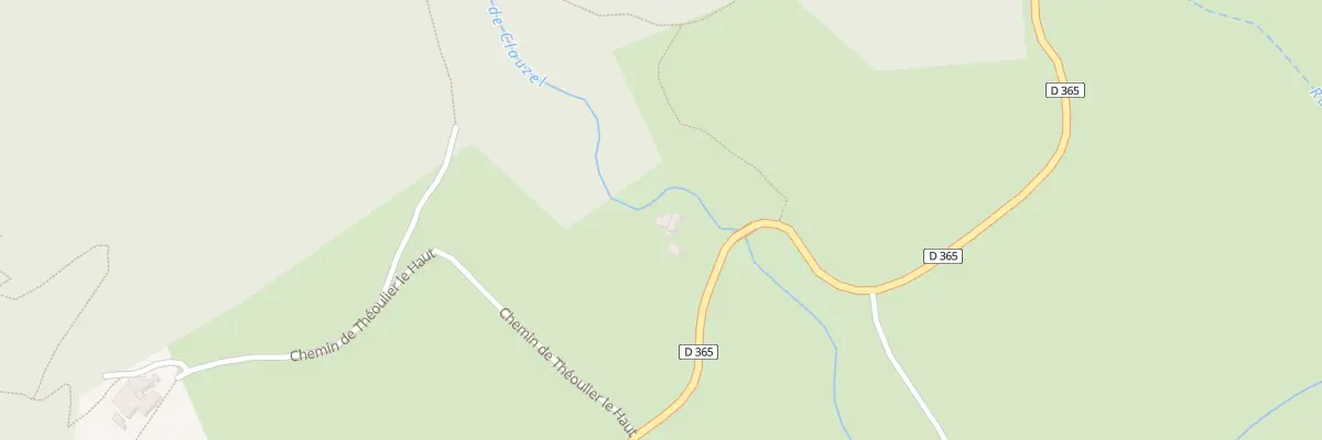 Plan du 1337 Rte de Celles les Bains à Rompon