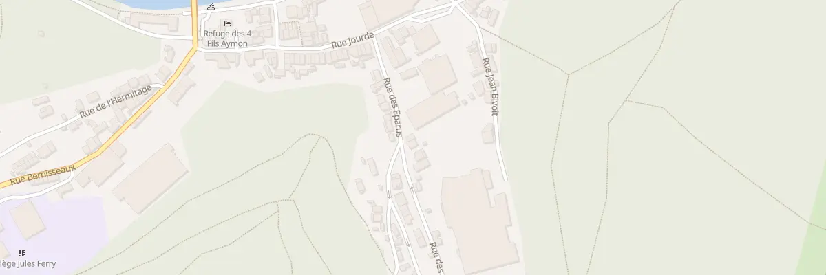 Plan du 3 Rue des Eparus à Bogny-sur-Meuse