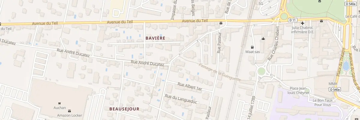 Plan du 29 Rue André Ducatez à Montélimar