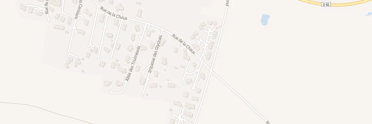 Plan du 5425 La Chaux à Saint-Cyr