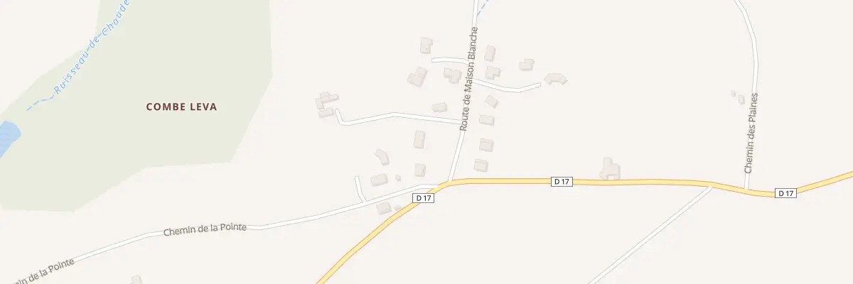 Plan du 35 Rte de Maison Blanche à Cheminas