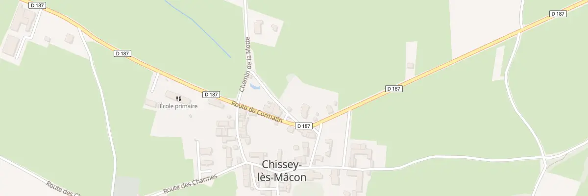Plan du 5629 Le Bourg à Chissey-lès-Mâcon