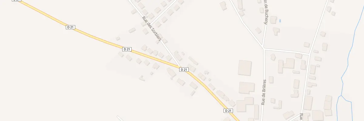 Plan du 2 Rue des Sorbiers à Challerange