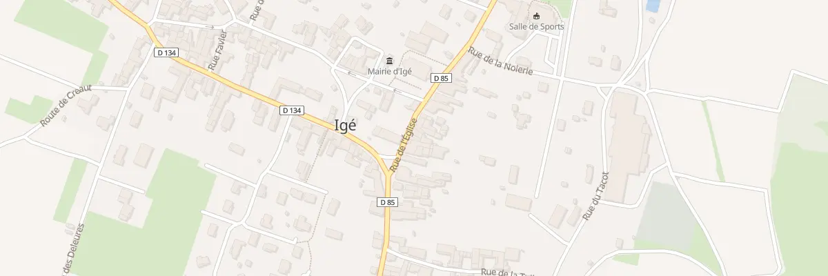 Plan du 226 Rue de l’Eglise à Igé