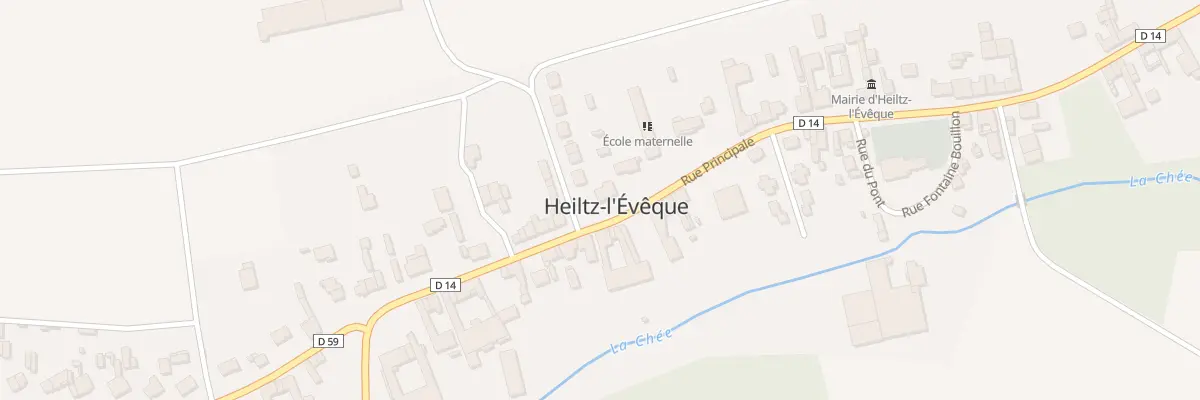Plan du 20 Rue Principale à Heiltz-l’Évêque